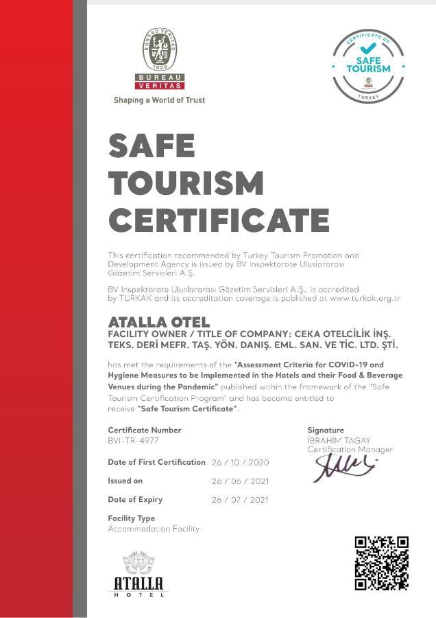 Atalla Hotel Antalya Zewnętrze zdjęcie